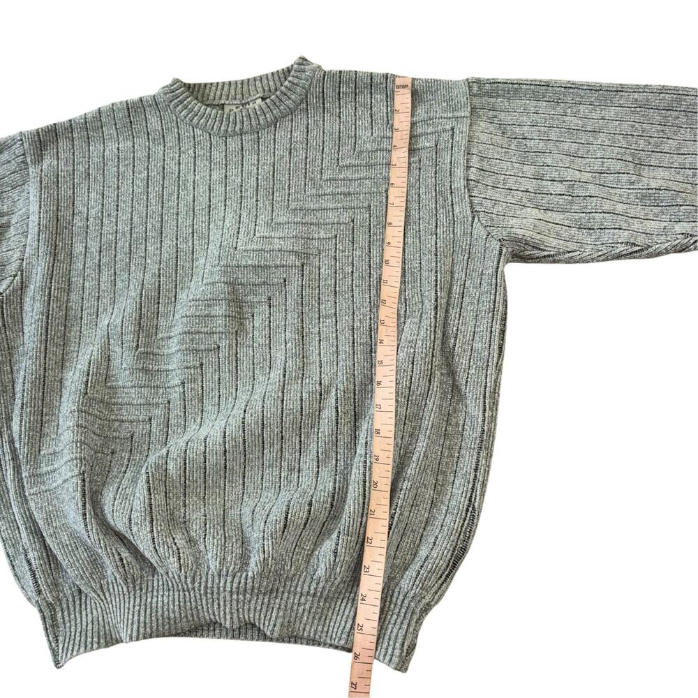 VTG Devir Wool Gray Sweater Men’s 2Xl Casual Workwear Warm Cozy Preppy Academia - Picture 9 of 10